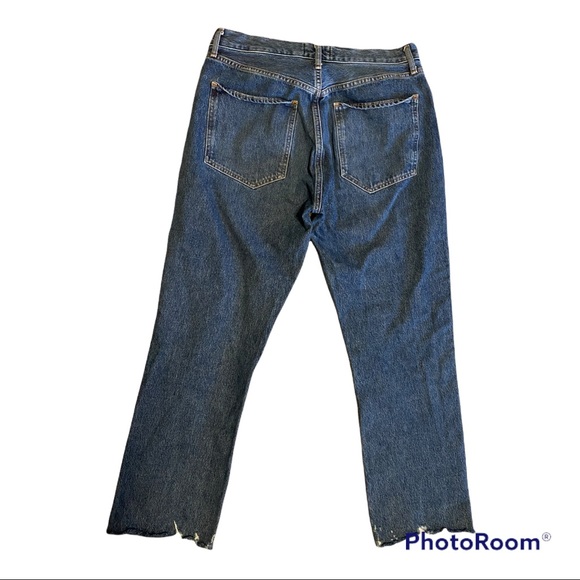 Agolde Riley High Rise Crop Jeans - Picture 4 of 7